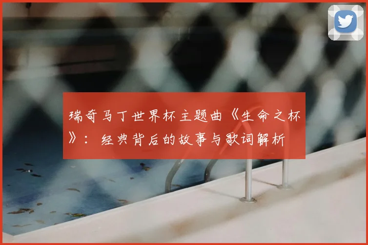 瑞奇马丁世界杯主题曲《生命之杯》：经典背后的故事与歌词解析